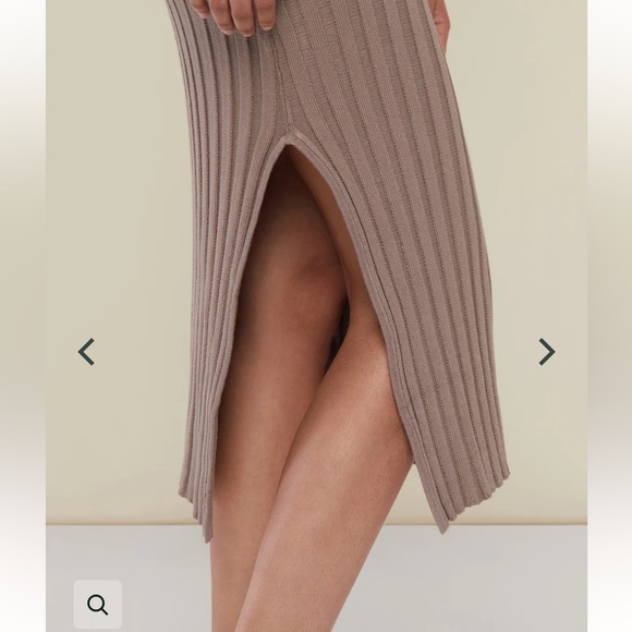 NWT - Rachel Parcell Wide Rib Sweater Dress in Grey - Picture 5 of 10